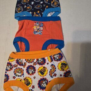 2T paw patrol training underwear NEW
